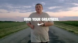 Nathan Sorrell starred in one of Nike's biggest commercials of the London Olympics.